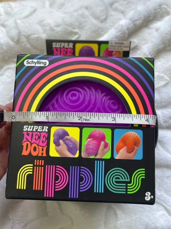 Super Ripples Schylling | Toys | New Needoh Super Ripples Purple Super Size Squishy ...